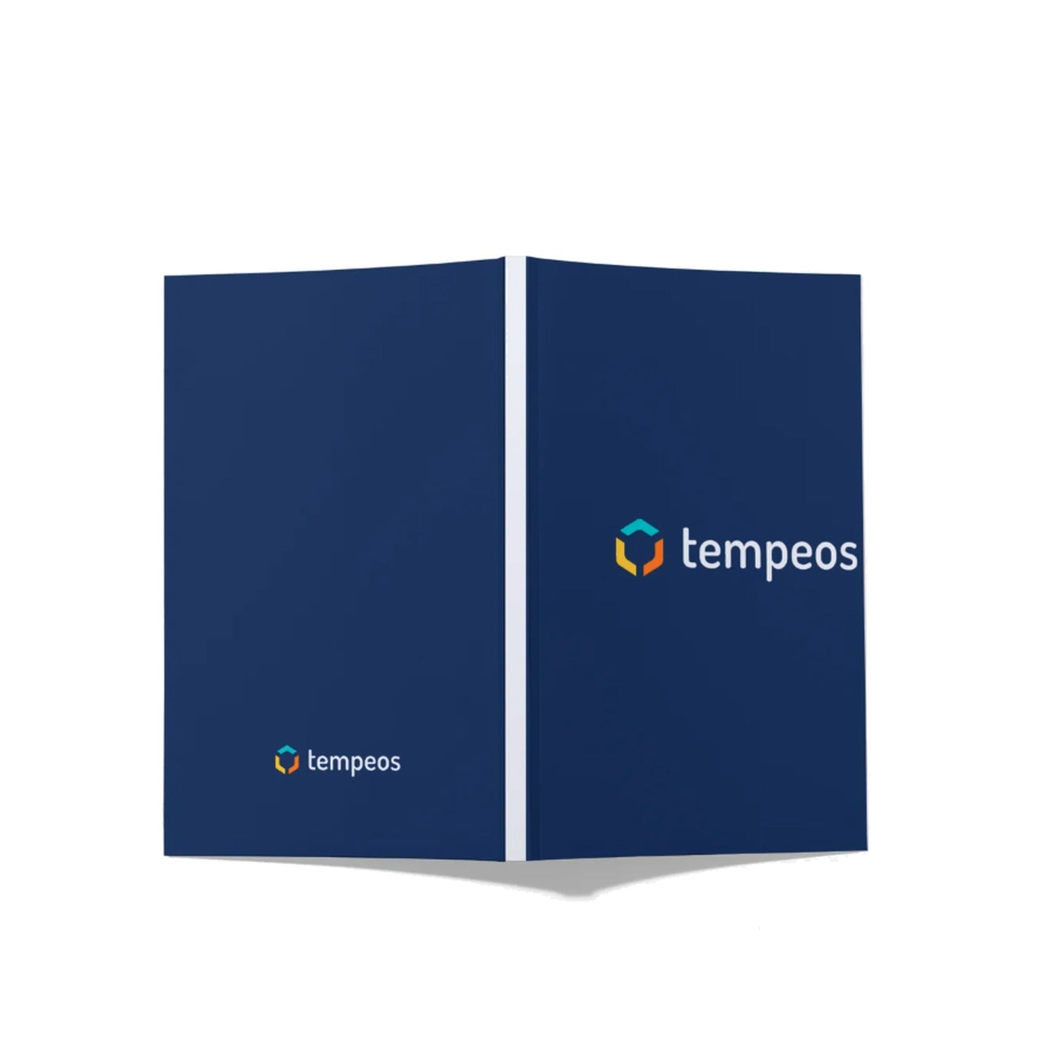 Carnet A5 Tempeos — couverture mate, logo Tempeos