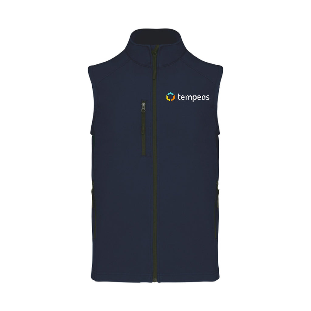 Gilet softshell sans manches Tempeos — homme, face avant