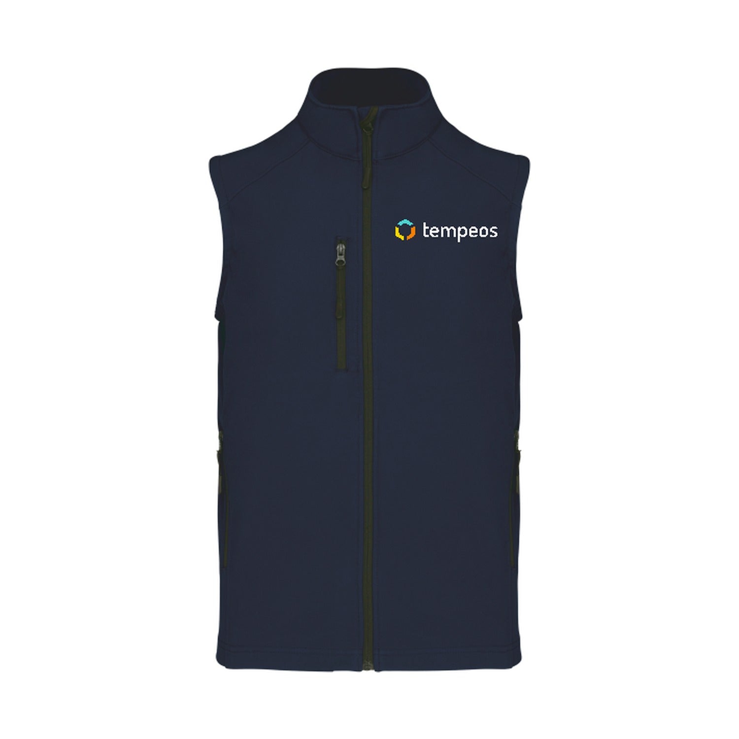 Gilet softshell sans manches Tempeos — homme, face avant